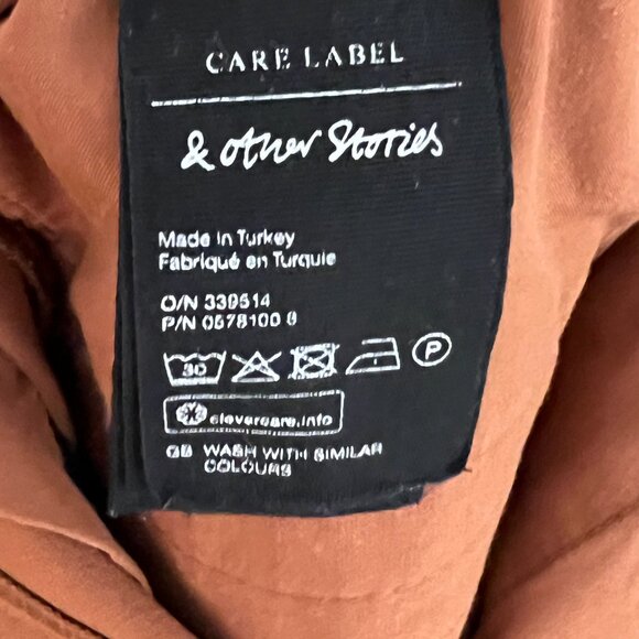 & OTHER STORIES Racer Stripe Trousers Size 0 - Picture 2 of 6